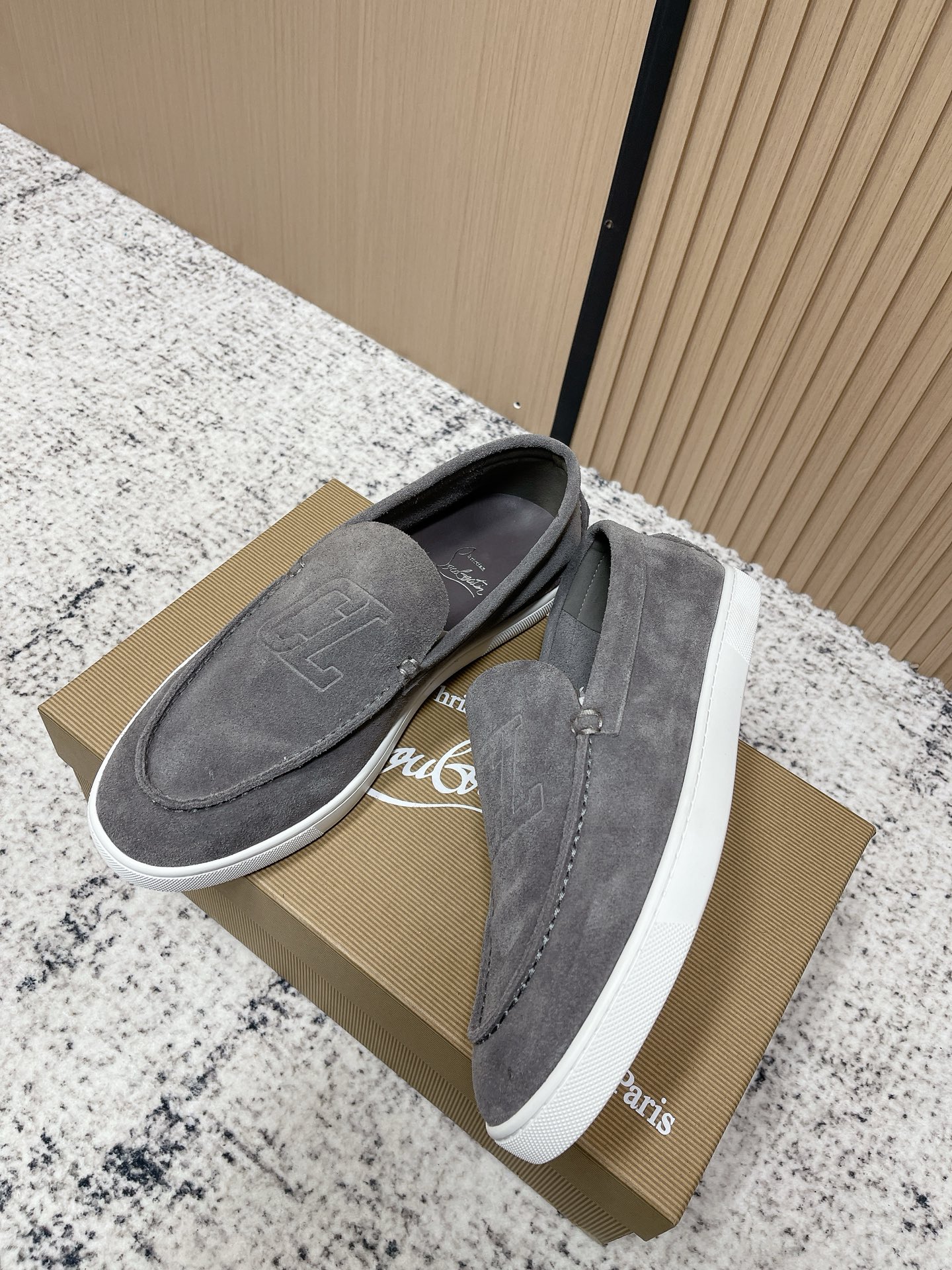 Christian Louboutin Men's Suede loafer