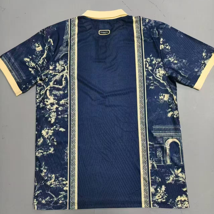 Player Version 26/27 PSG/Paris Saint Germain Air Dior POLO Navy Jersey S-3XL