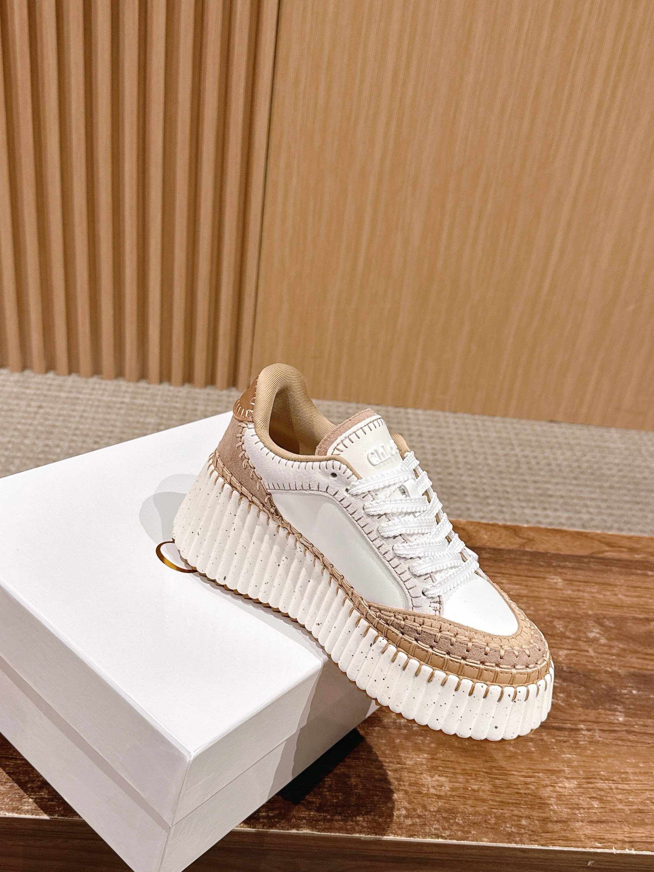 Chloe Nama Wedge Sneaker