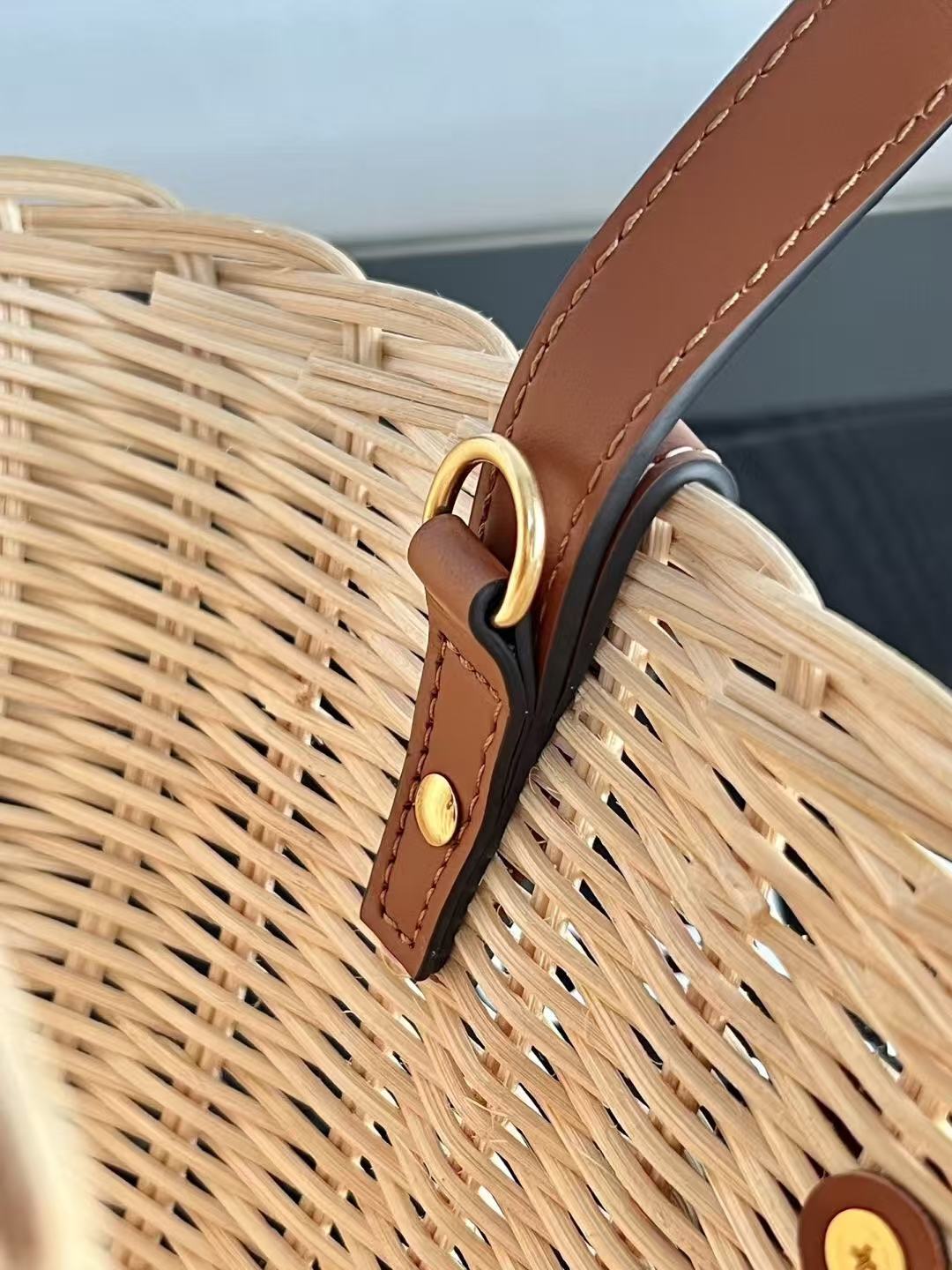 Celine woven handbag crossbody
