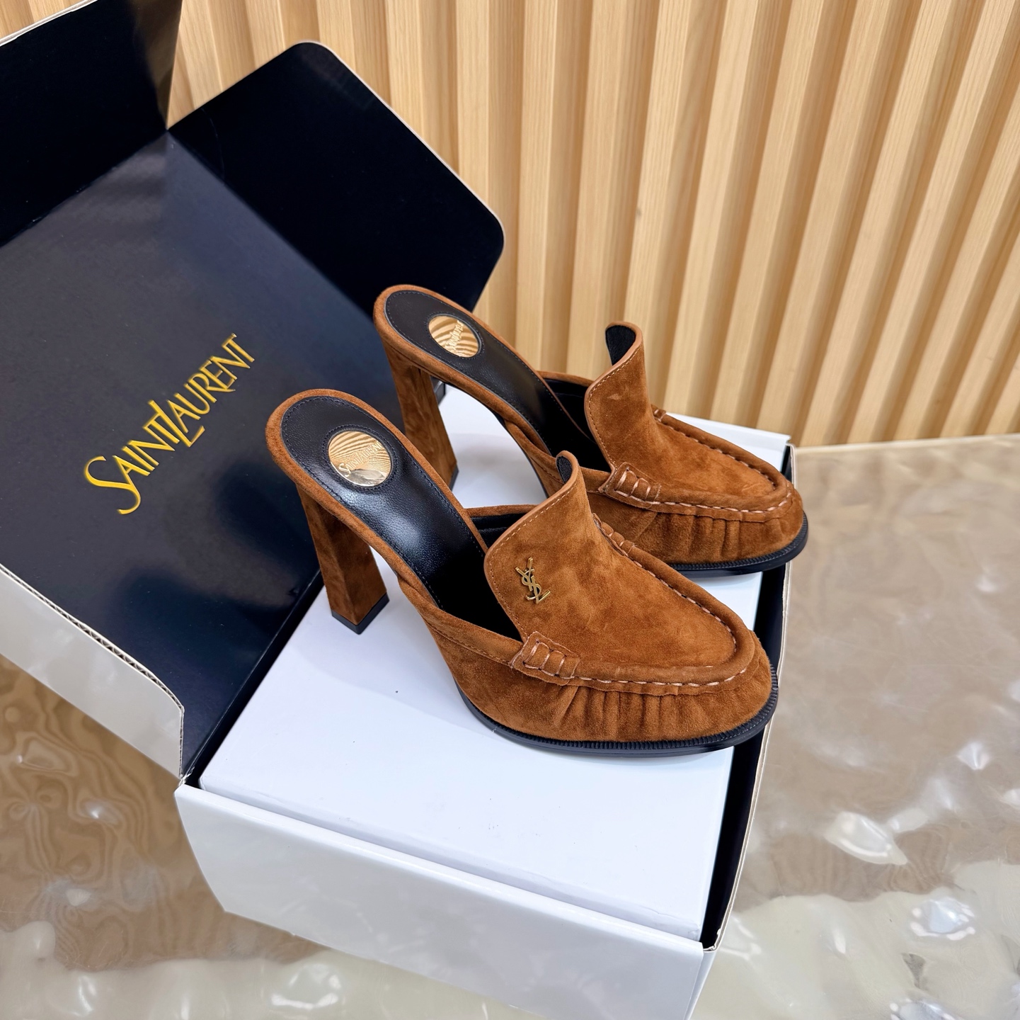 Saint Laurent Le Loafer Mule