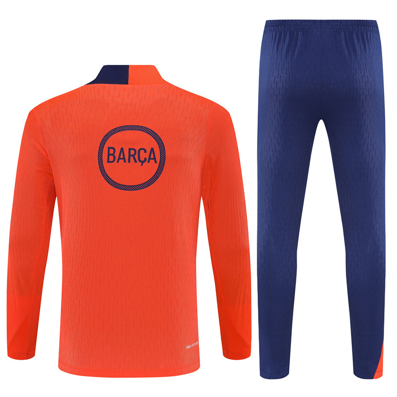 Adult / Kids Barcelona 25/26 Half Zipper Training Suit T90