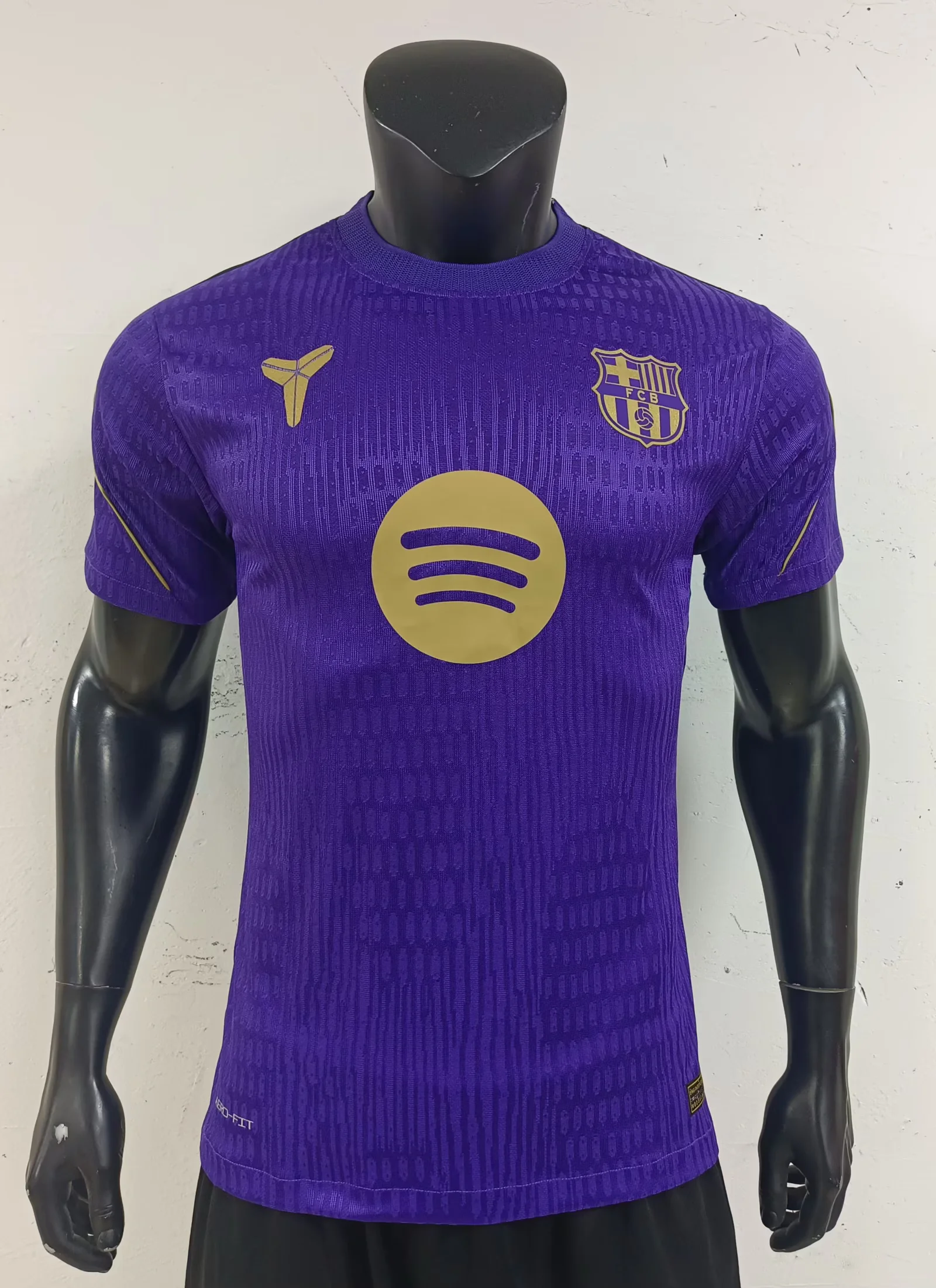 2026-27 Player Edition Barcelona Training Levver Purple Football Shirt 1:1 Thai Quality