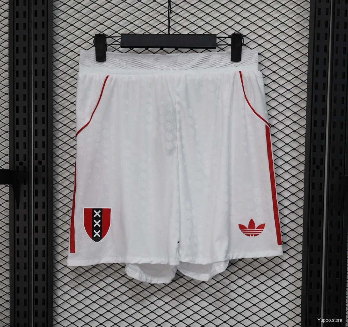 25/26 Ajax Home Player Shorts S-2XL
