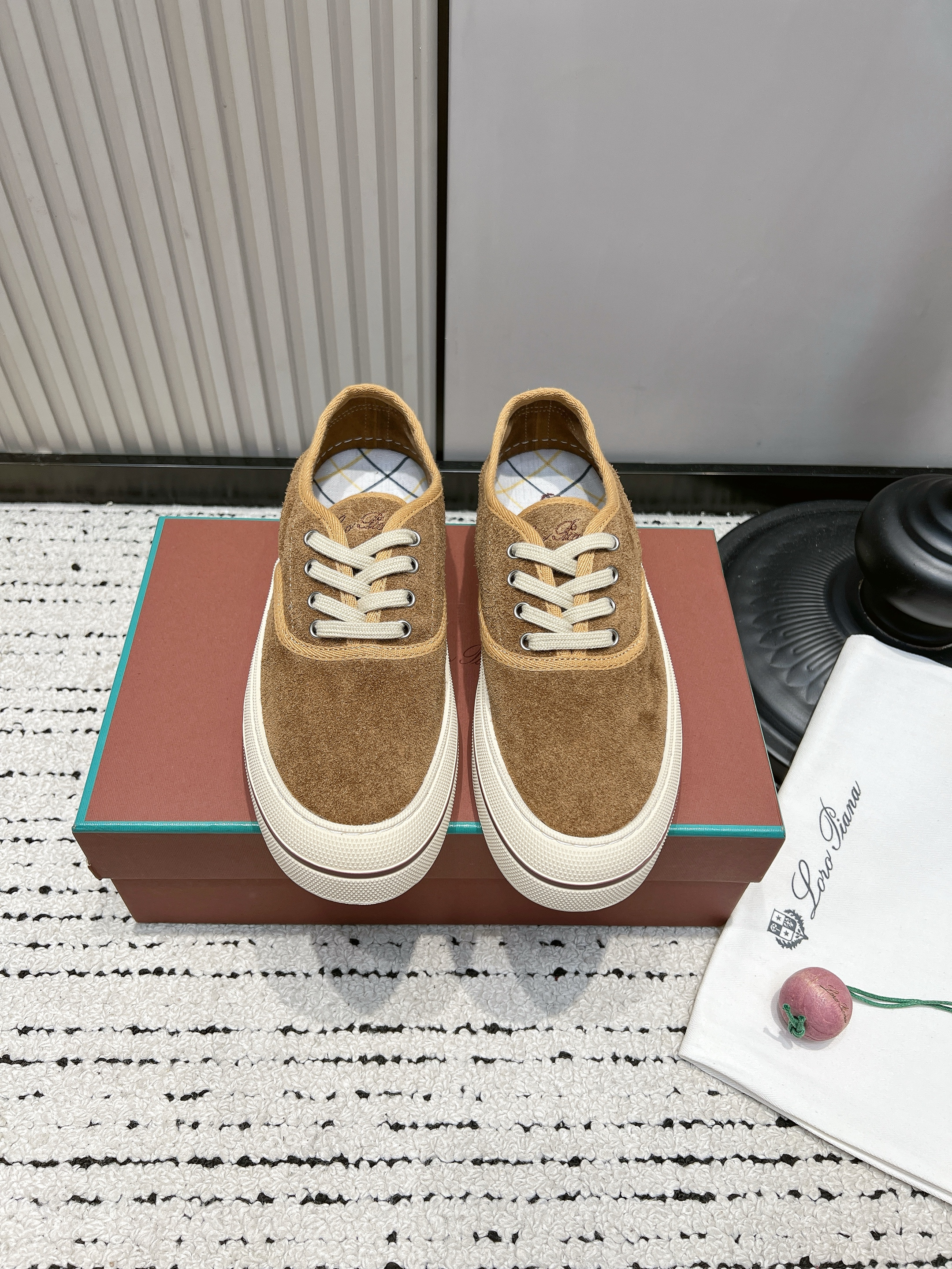 Loro Piana Women's Suede leather Sneaker