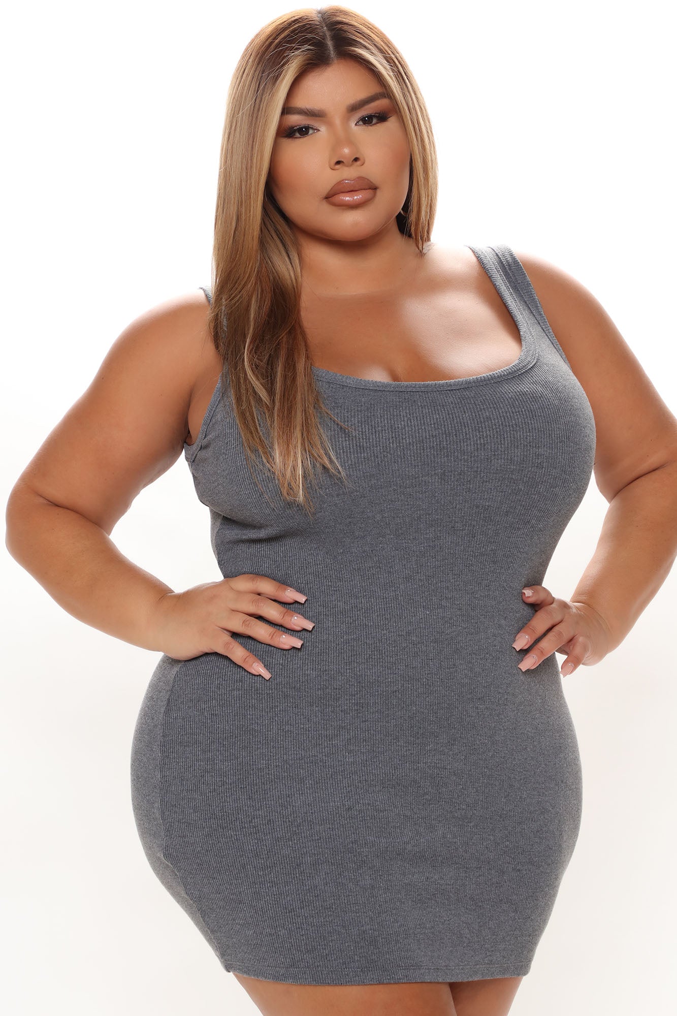 One of the Boys Dress - Charcoal