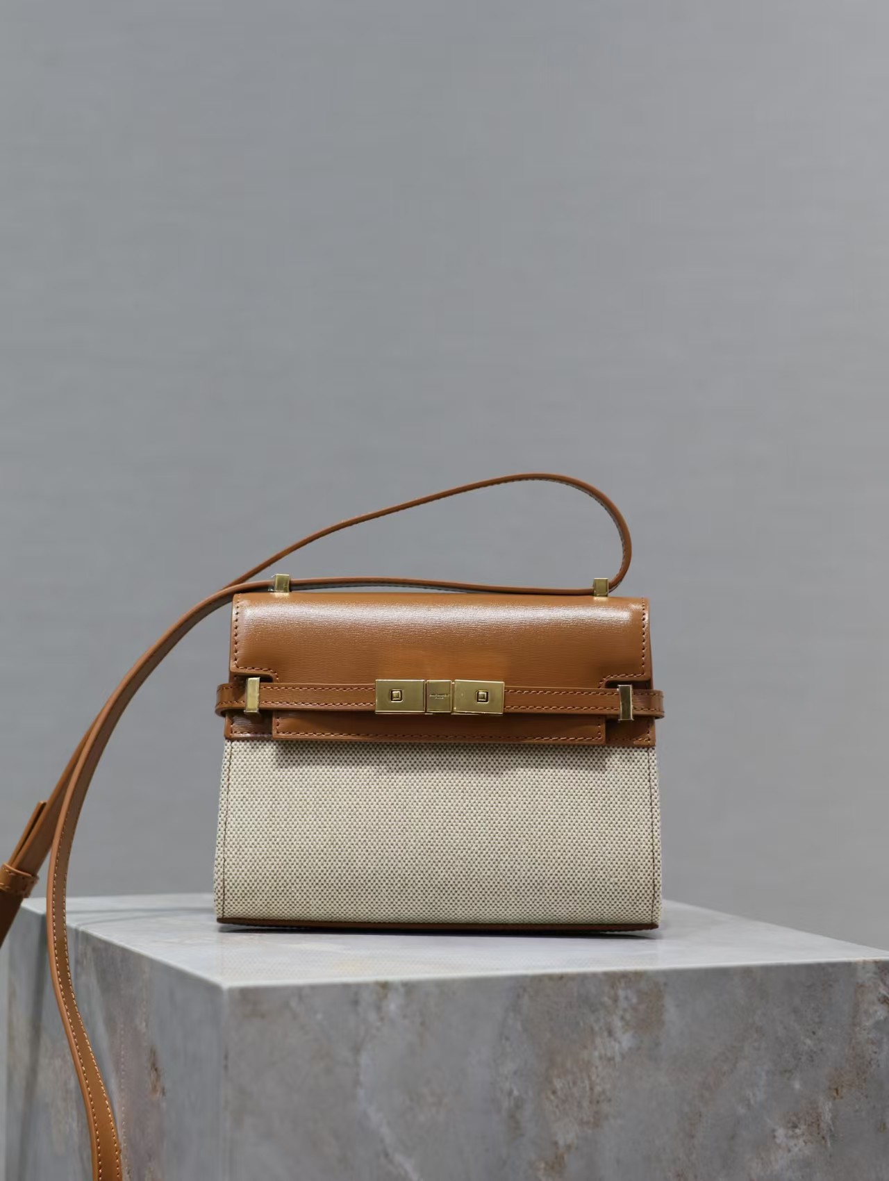Saint Laurent YSL  canvas mini crossbody bag