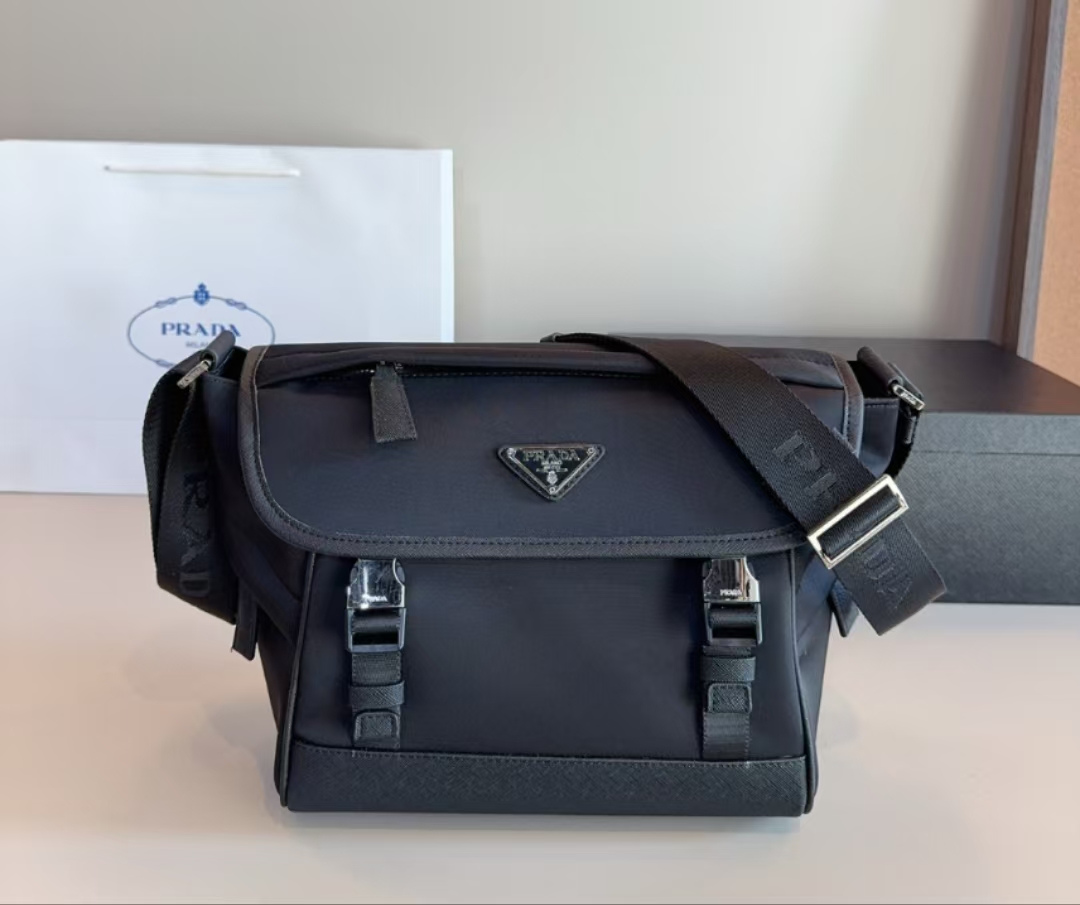 Prada Parachute Postman Bag