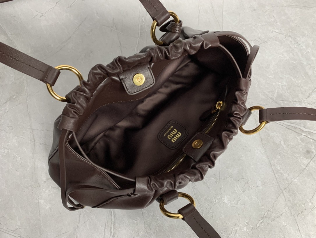 Miumiu Joie Nappa Leather Bag