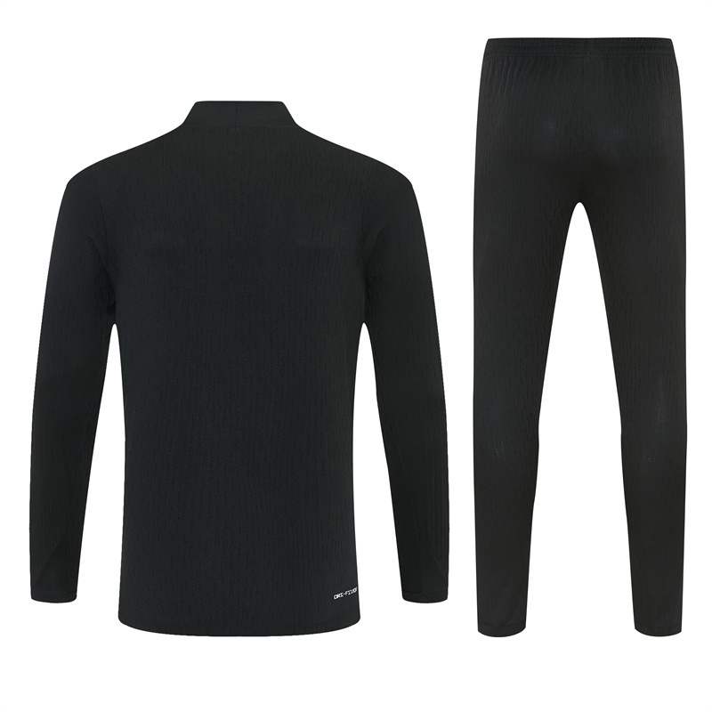Adult/ Kids 2526 Barcelona half zipper Training suit