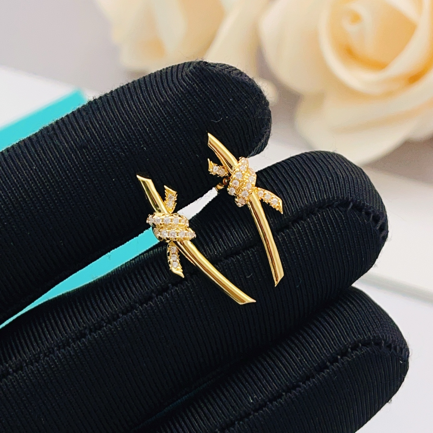 Tiffany Fashion Earrings-Gold