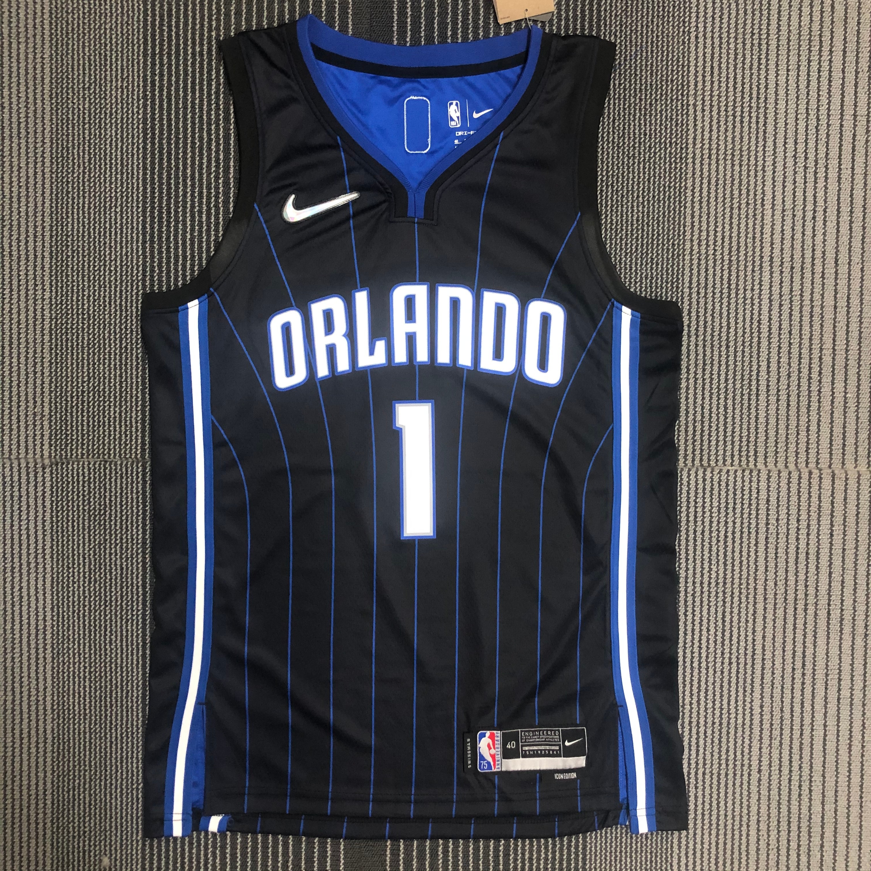 75TH ORLANDO MAGIC  No.1 McGRADY
