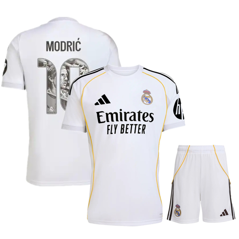 Real Madrid Home Modrić Limited Edition Kids Suit 25/26