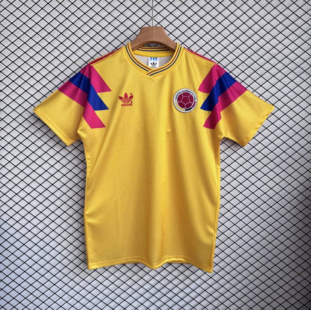 2026 Retro Colombia 1990  Home S-XXL