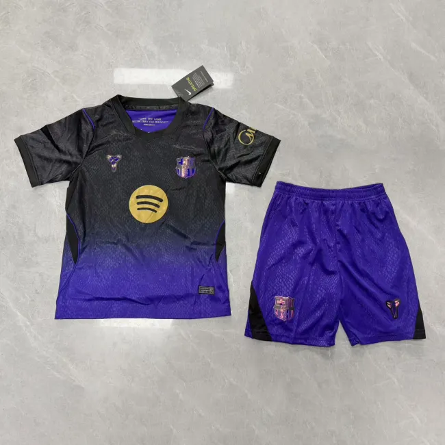 kids Barcelona Away Suits 26/27 | Soc Jersey - Premium Football Jersey