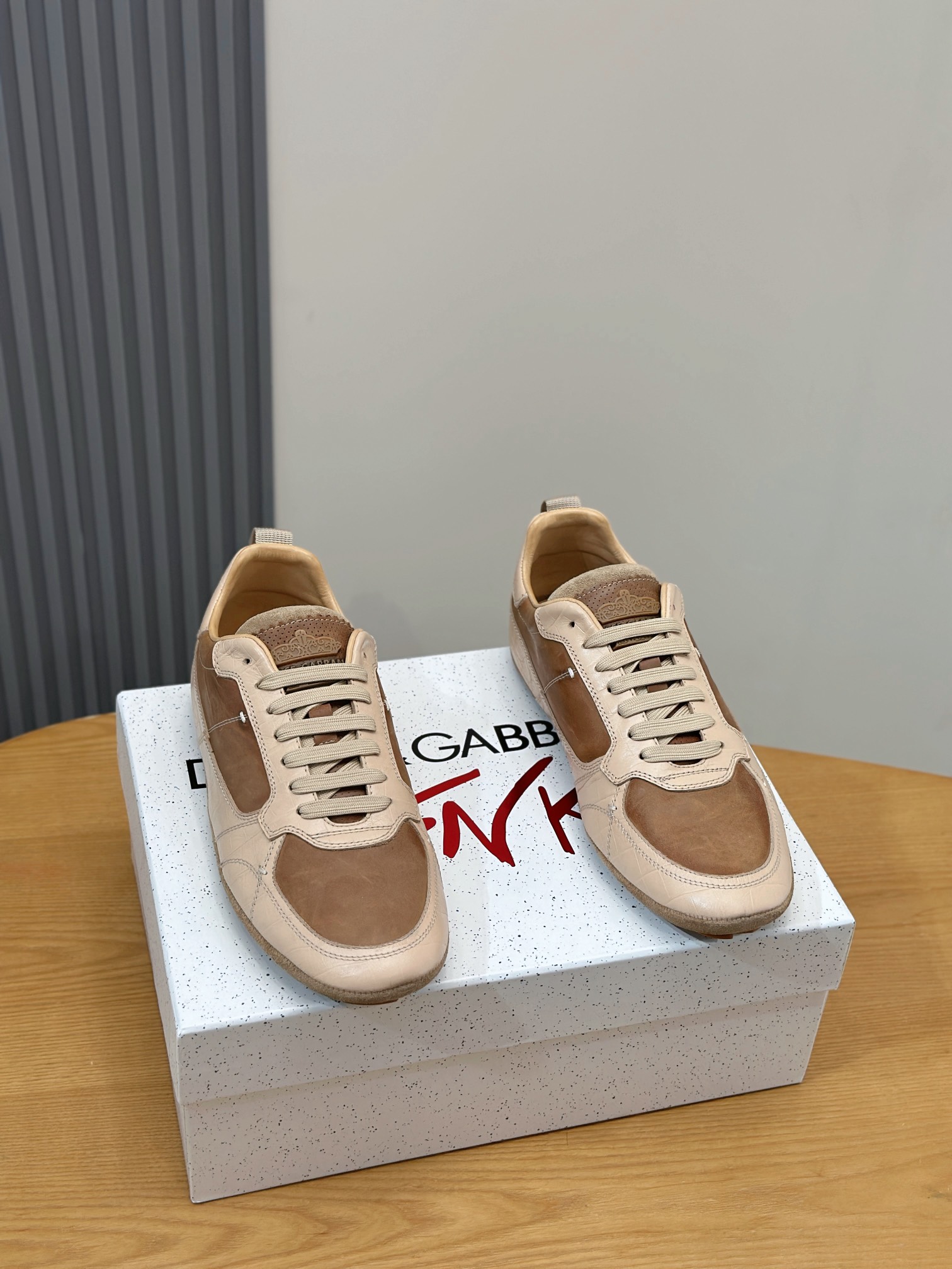 Dolce Gabbana Men's Leather Sneakers