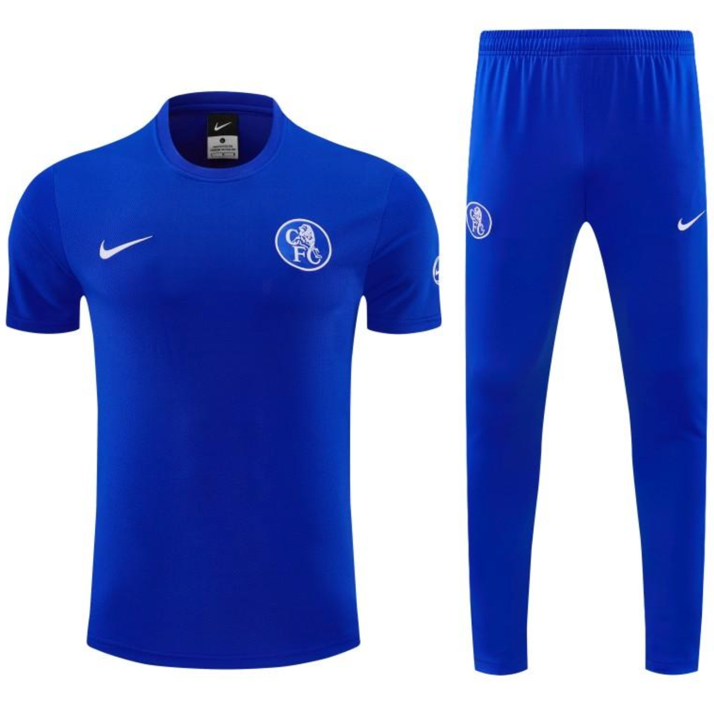 26/27 Chelsea Blue Short Sleeve Training Tee + Long Pants (Home) S-XXL