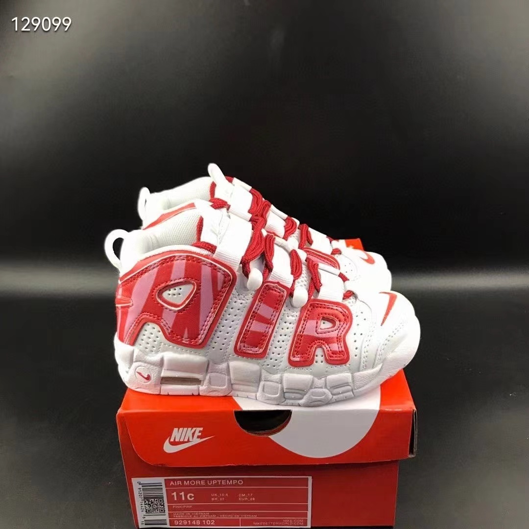 2025-26 FB1 US Kid's Sizes White Red Pippen Joint Edition Low cut Inverted Hook Shoes tianlong