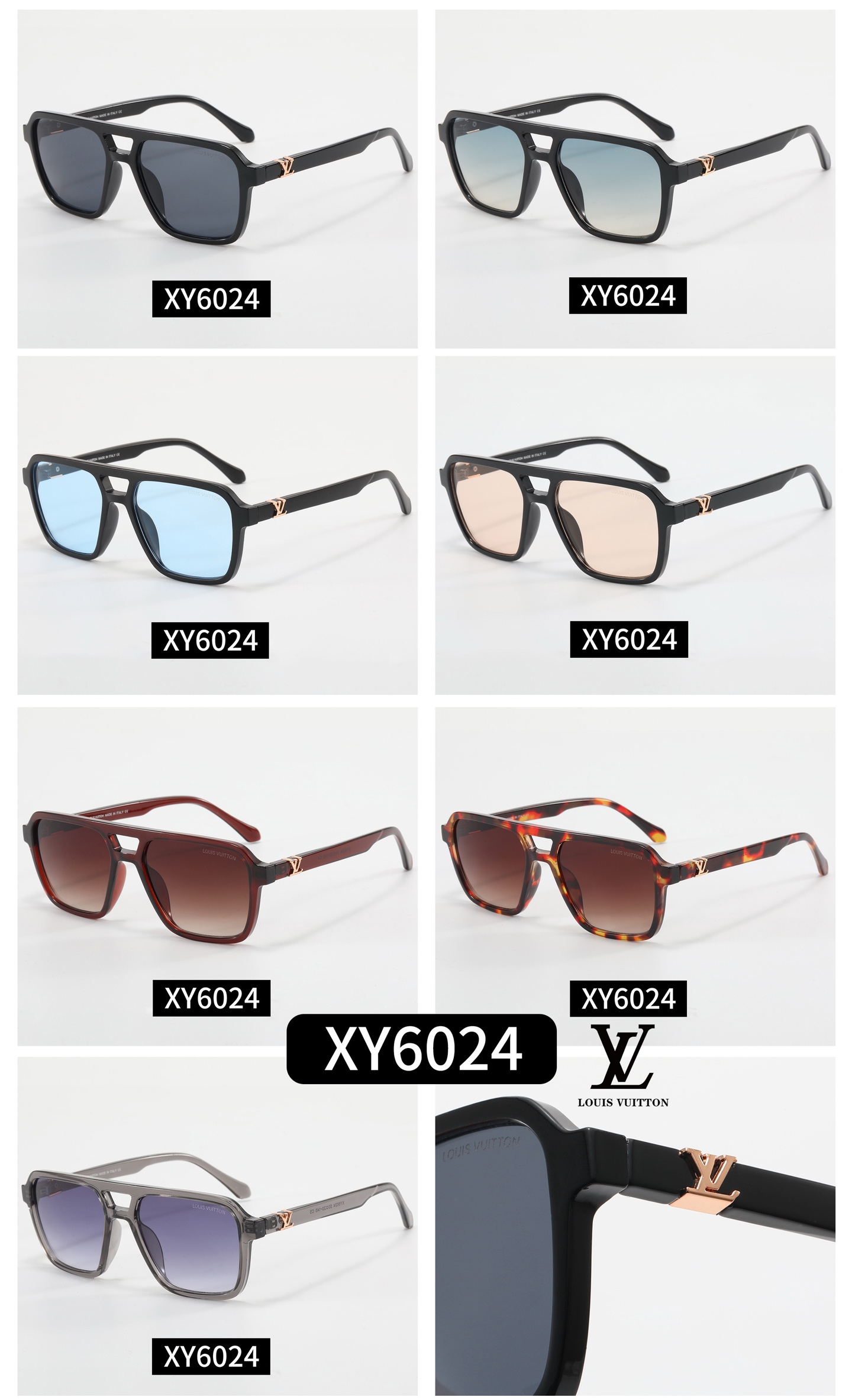 Louis Vuitton LV Clash Square Sunglasses Top quality - KAIROO