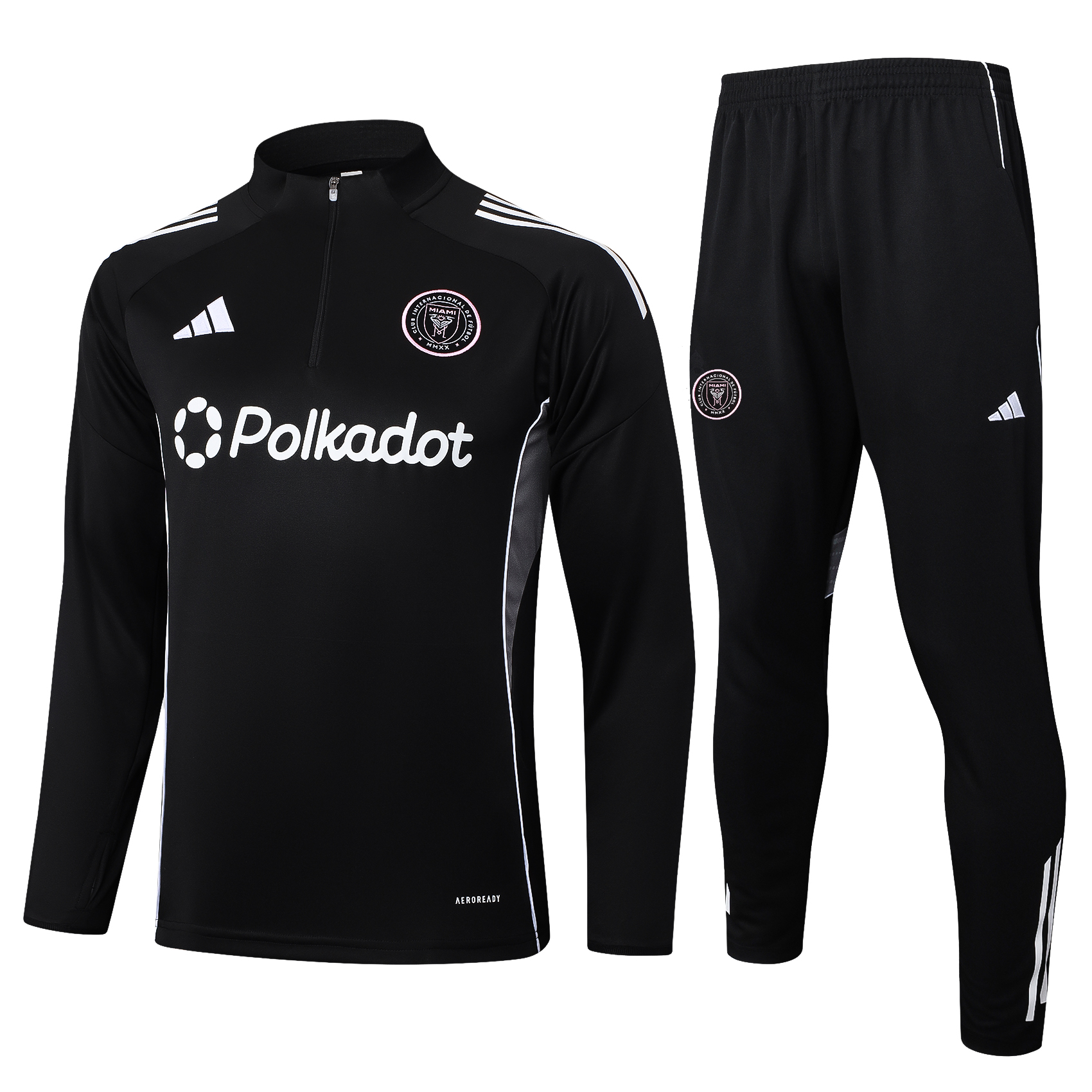 Adult/ Kids Miami 25/26 Half Zippered Training Suit B2521
