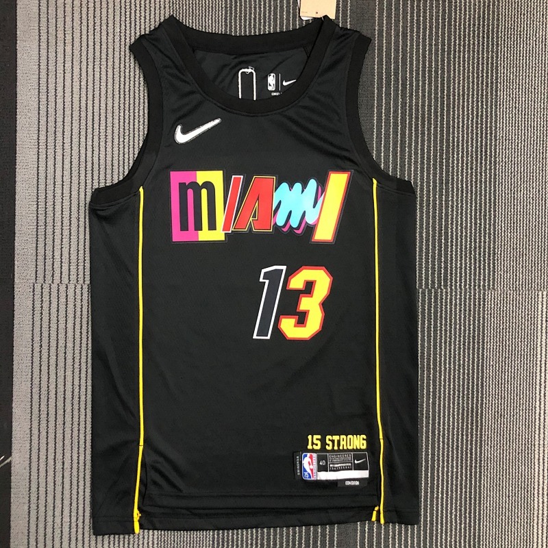 2022 Miami Heat City Edition, #13 Bam Adebayo