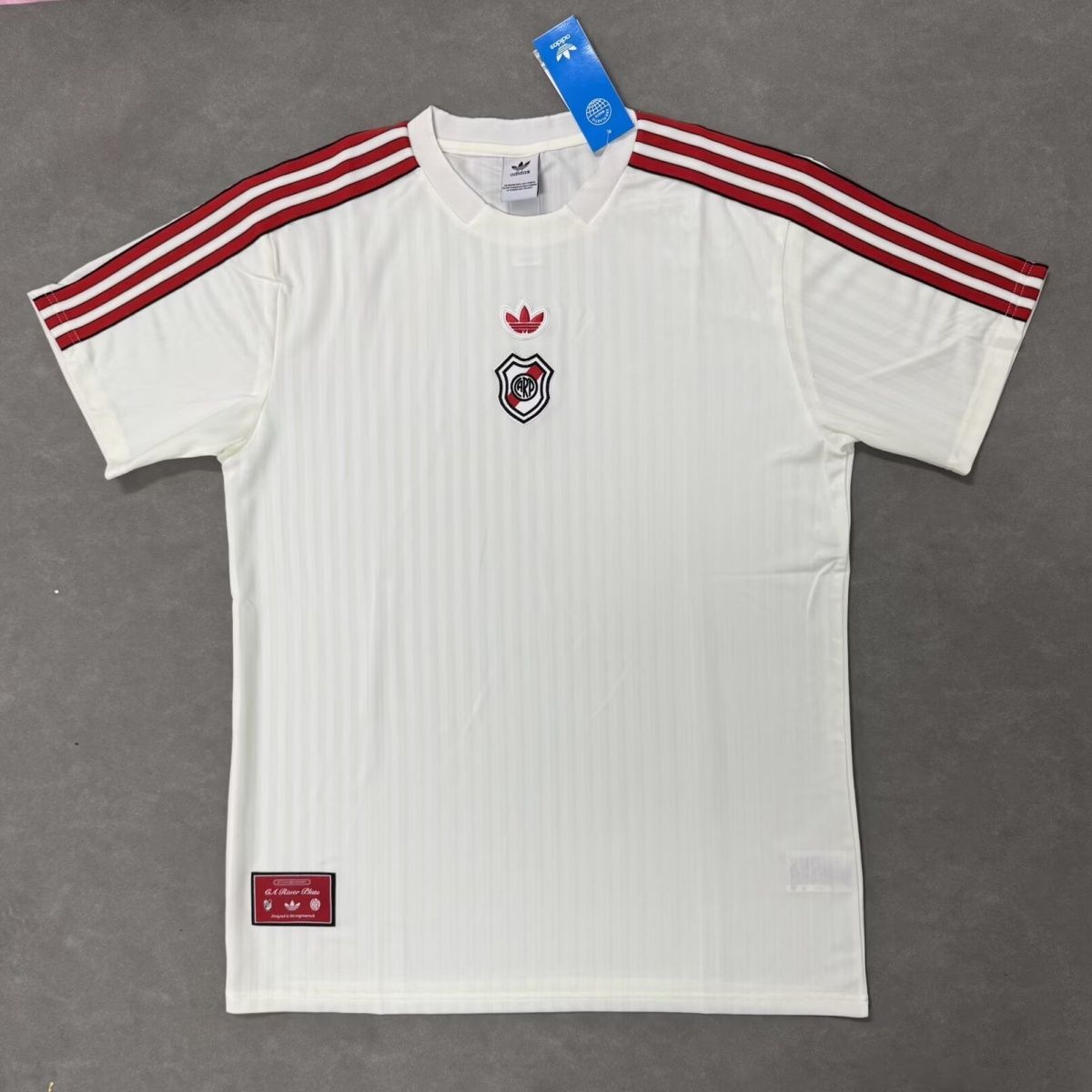 25/26 Training Retro River Plate Short-Sleeve Jersey | Soc Jersey - Premium Football Jersey
