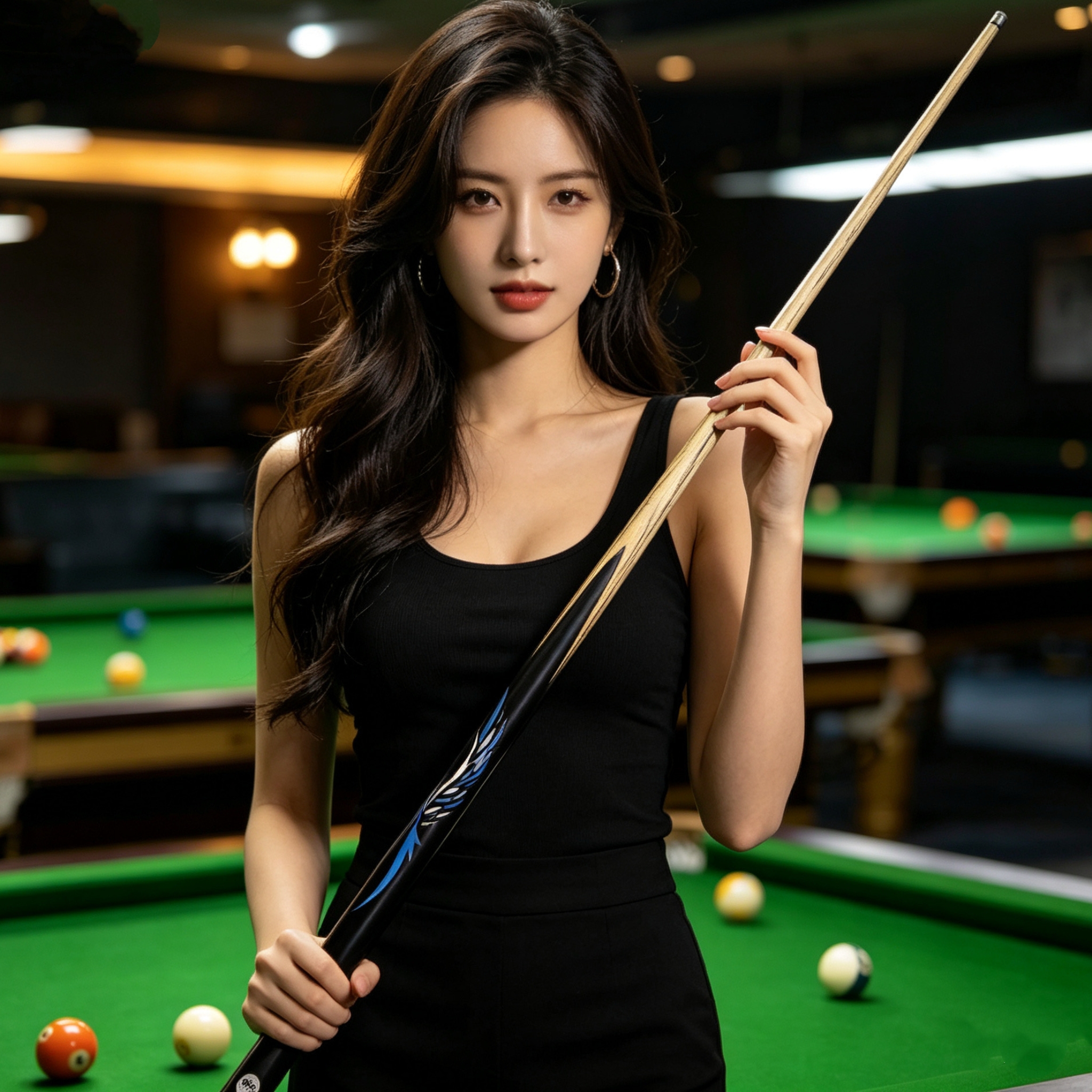 Zhu Feng Professional Snooker Cue Set – Handcrafted Ash Wood Shaft & Ebony Butt with Extension | Tournament-Grade Cue Kit for Malaysia