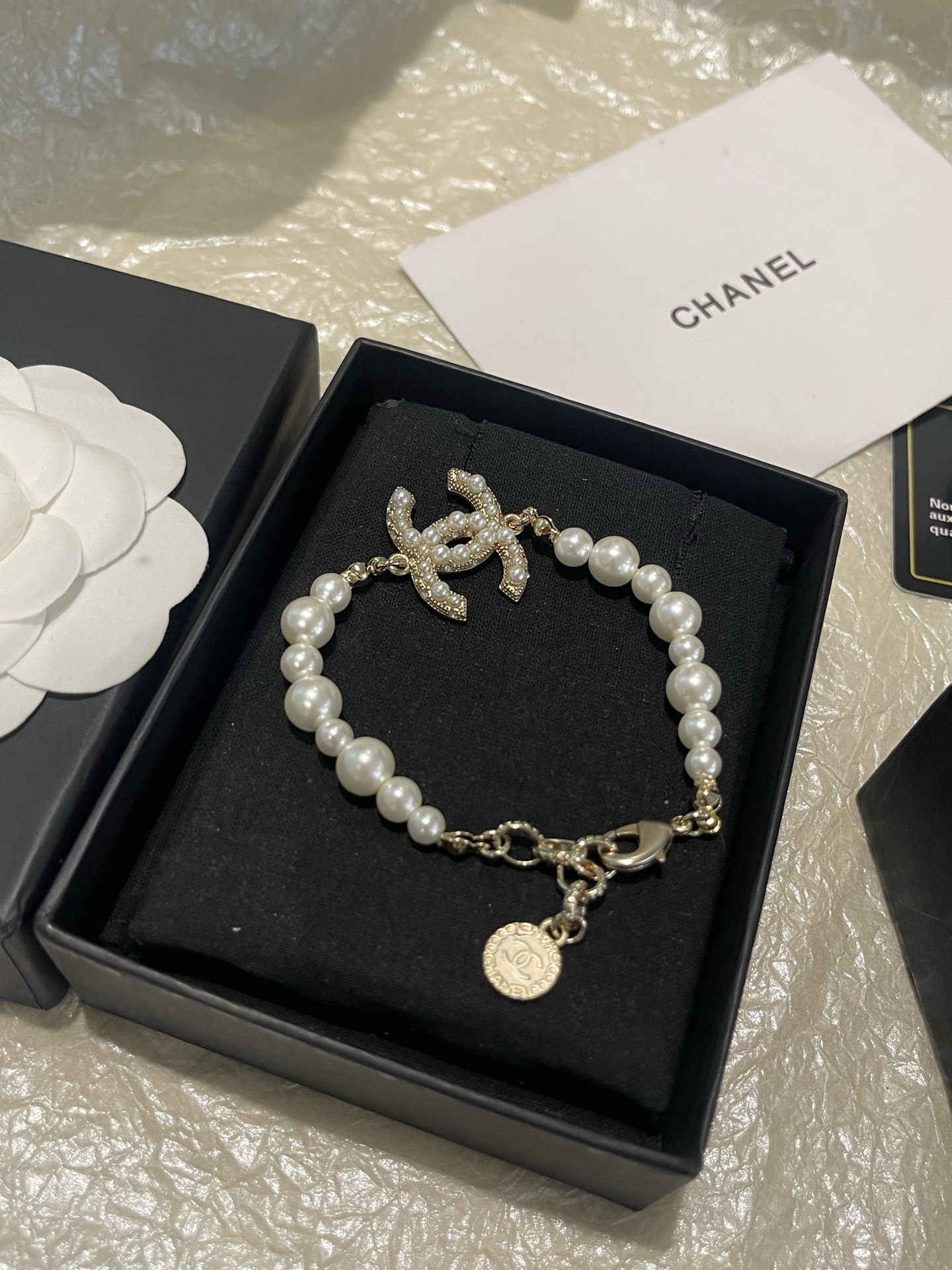 Chanel Pearl Bracelet