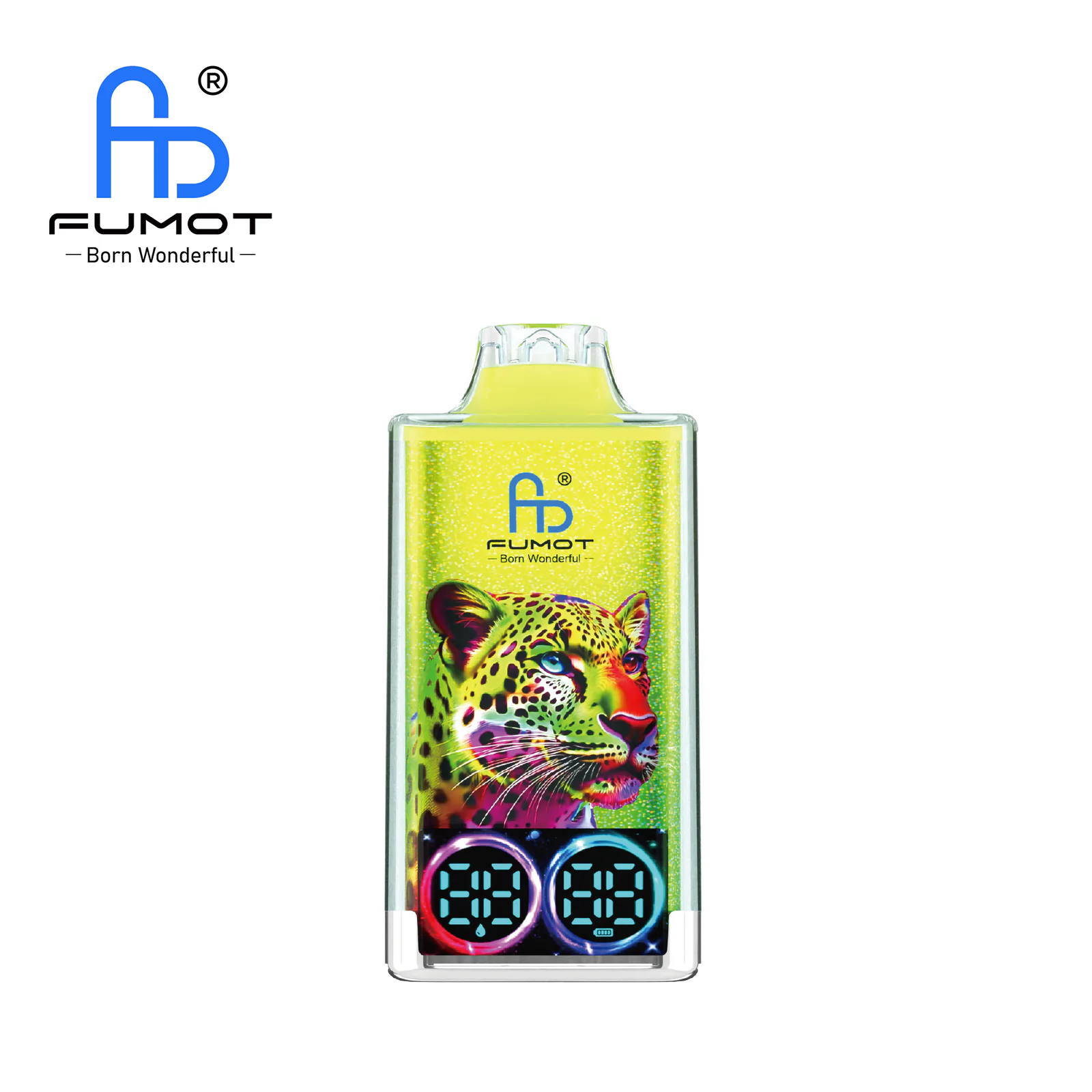 FUMOT Leopard 40K EU Edition Disposable Vape – Lemon & Lime - Vaba Vape-Shop