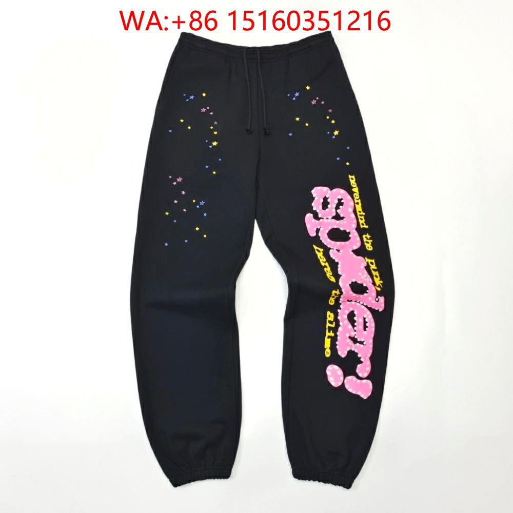 1:1 SP5DER WORLDWIDE Hoodie and Sweatpant 02 Collection for men, Streetwear Tracksuit