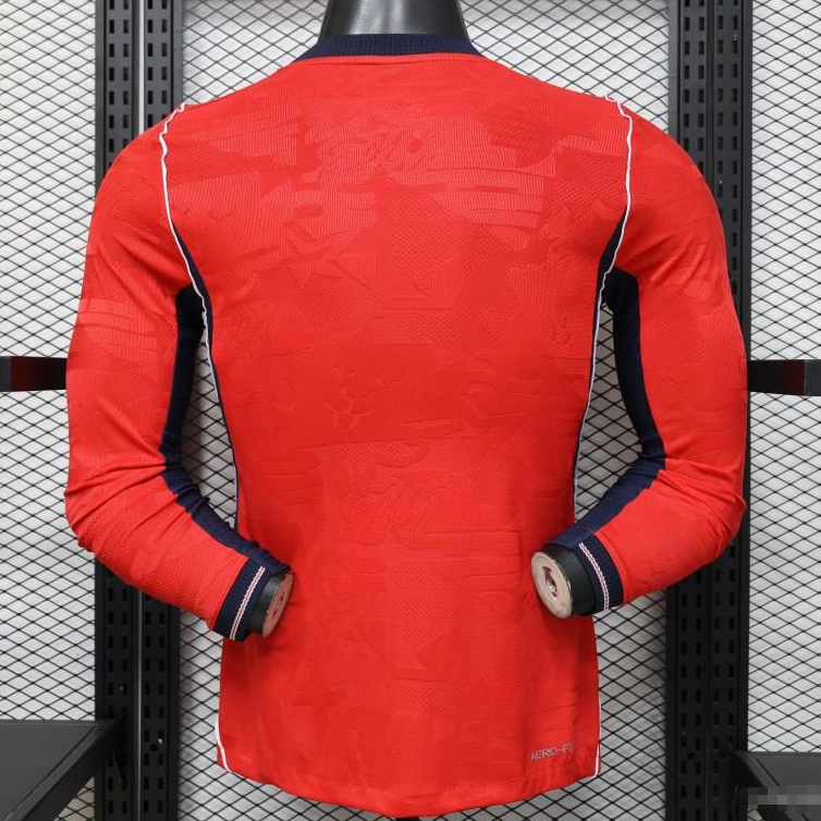 Player Version England 2026 Away Long Sleeves Jersey S-3XL