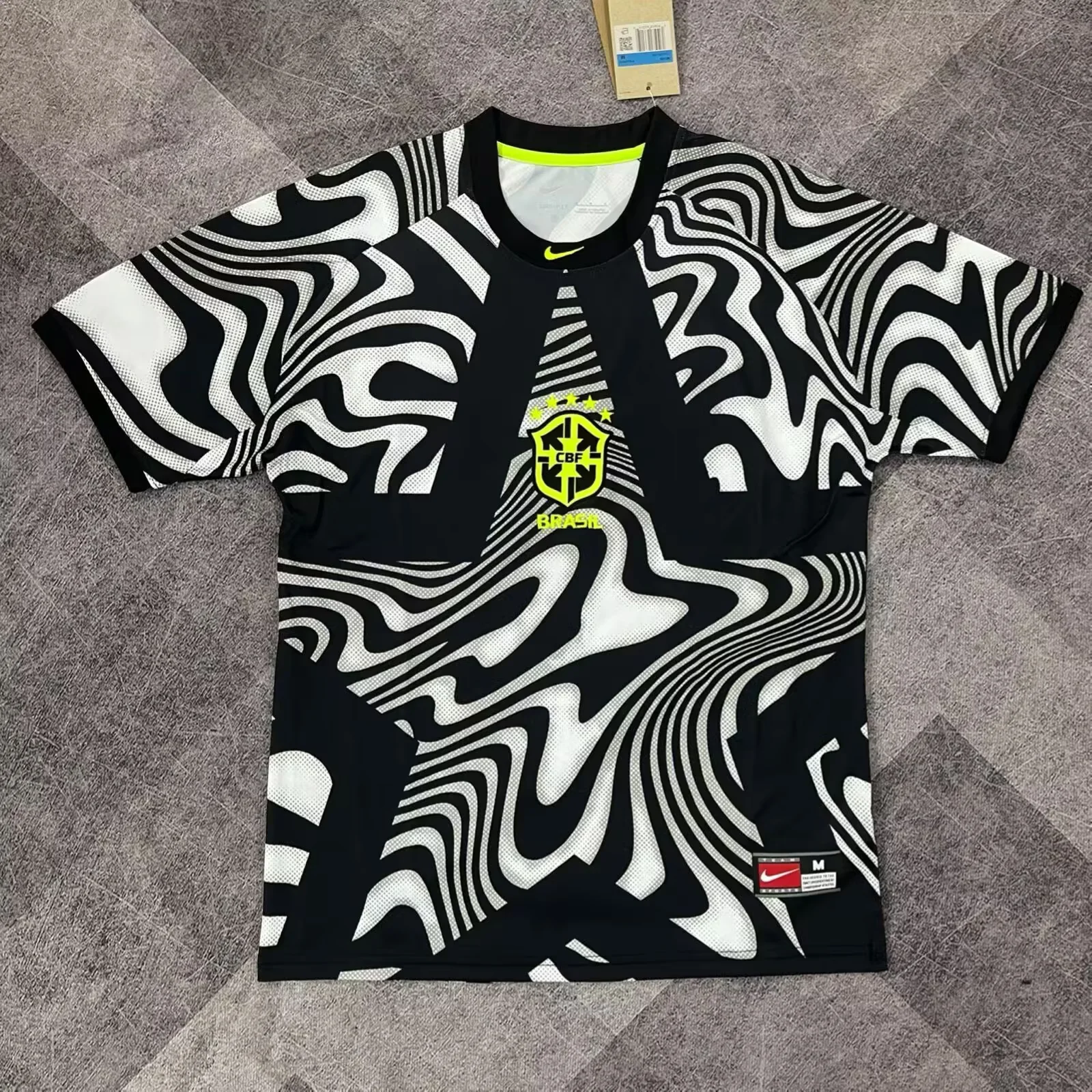 2026-27 Brazil Special Edition Black Soccer Jersey 1:1 Thai Quality