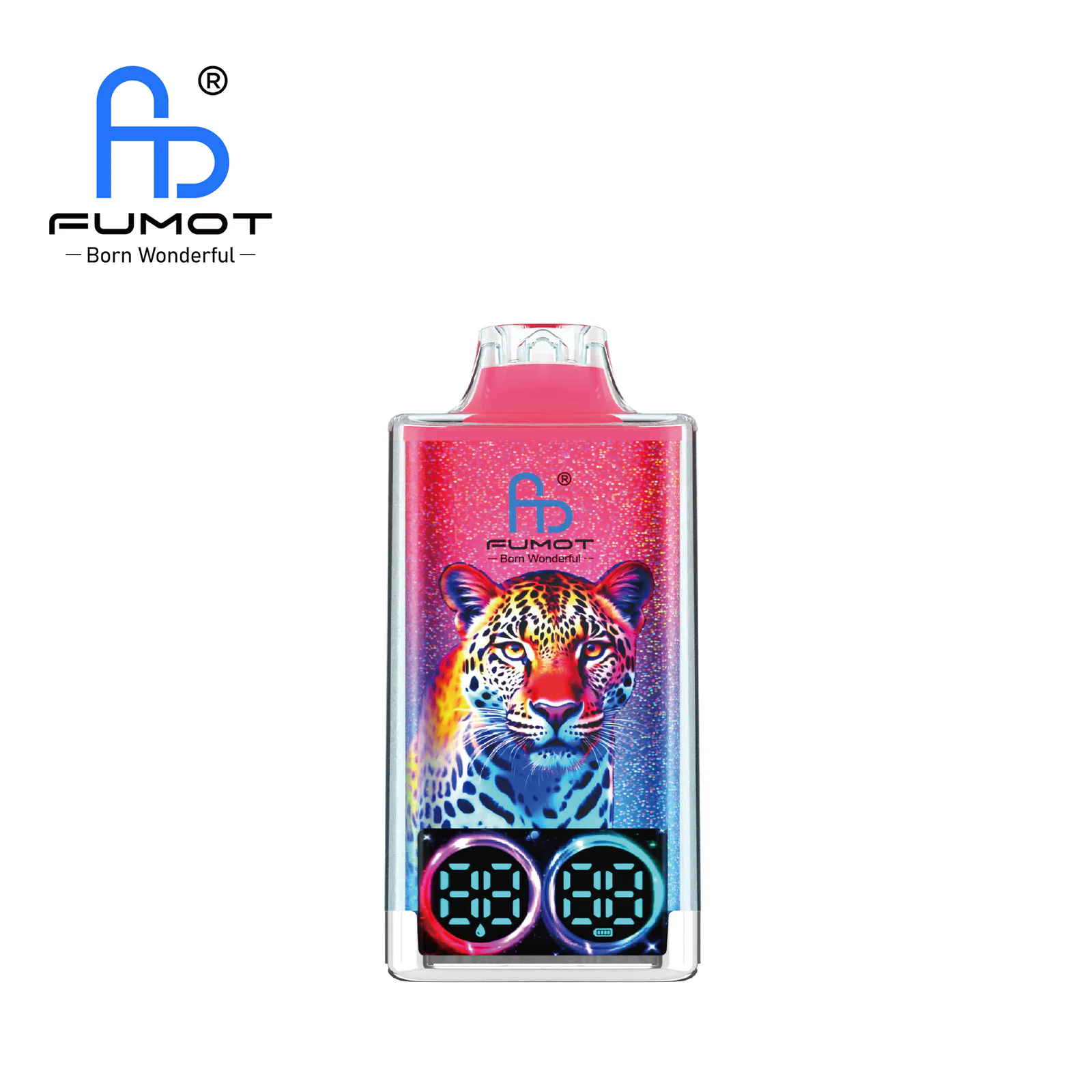 FUMOT Leopard 40K EU Edition Disposable Vape – Blueberry Sour Raspberry - Vaba Vape-Shop