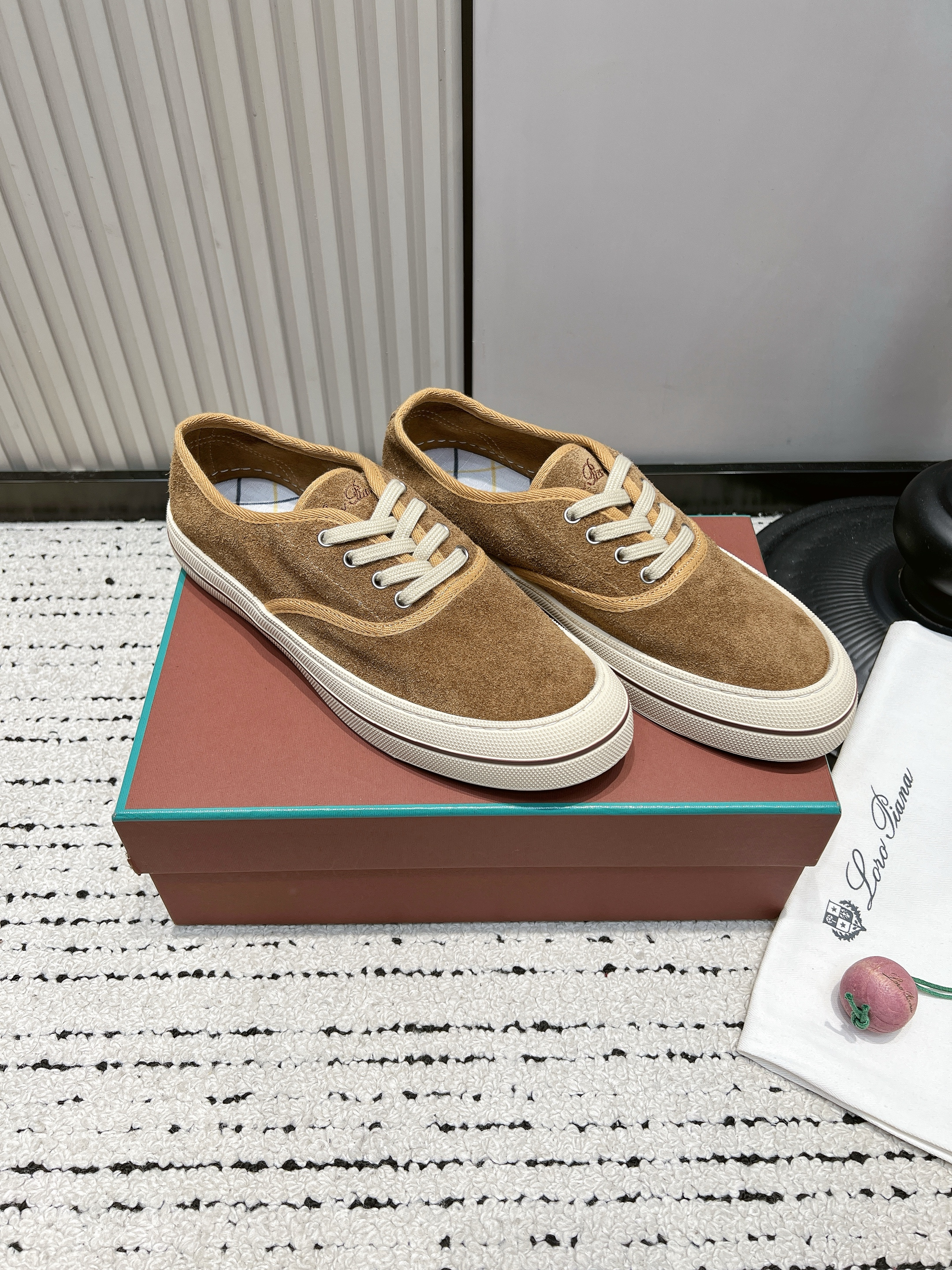 Loro Piana Women's Suede leather Sneaker