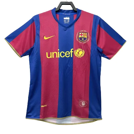 2007/08 Barcelona Retro Jersey 50-Years Anniversary
