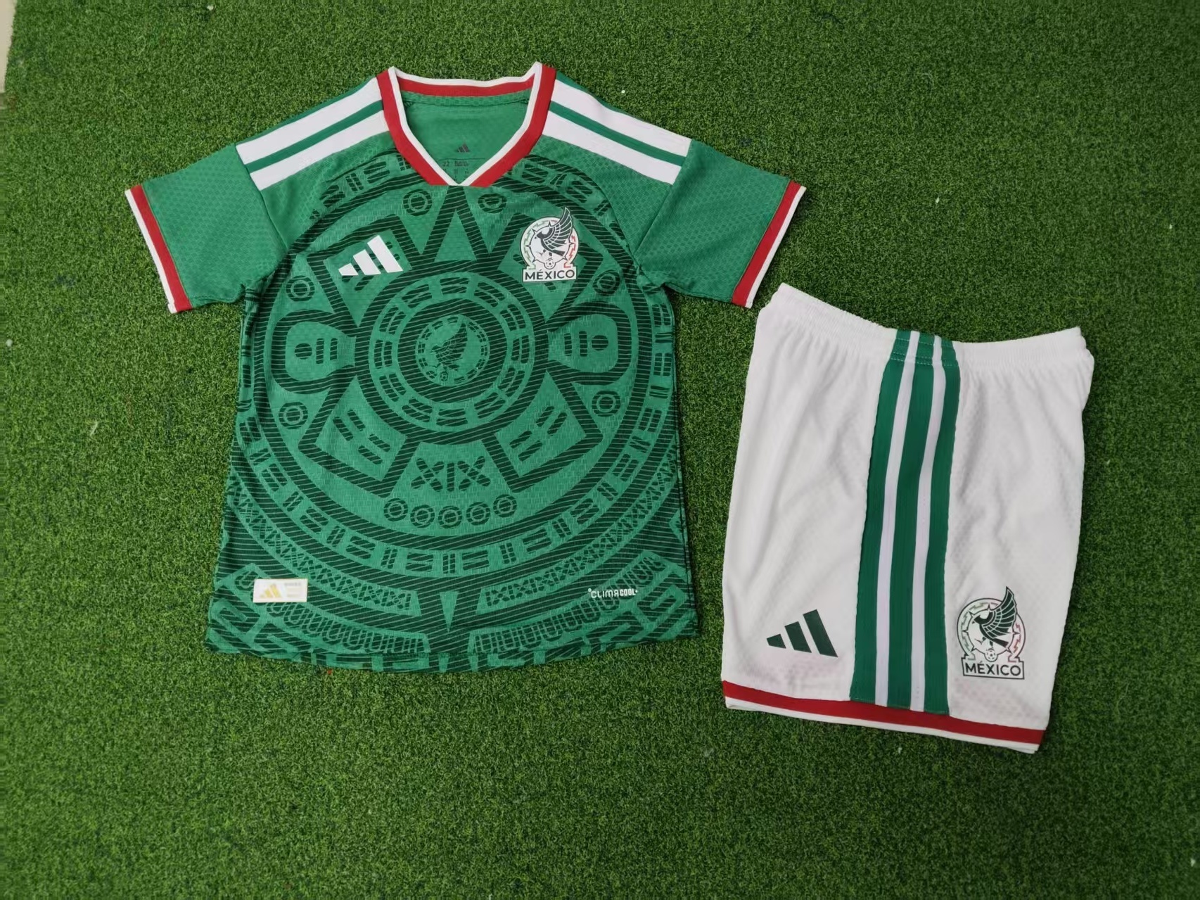 Player Version Kids Mexico 26/27 Home Jersey