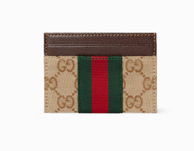 Gucci GG card case with Web 867384