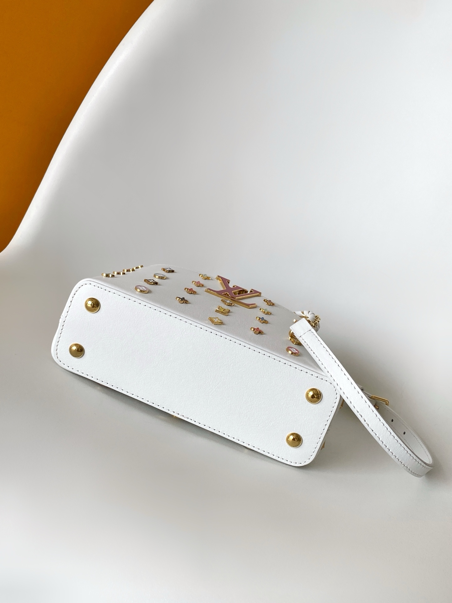 Louis Vuitton x Takashi Murakami Capucines East West Mini Handbag