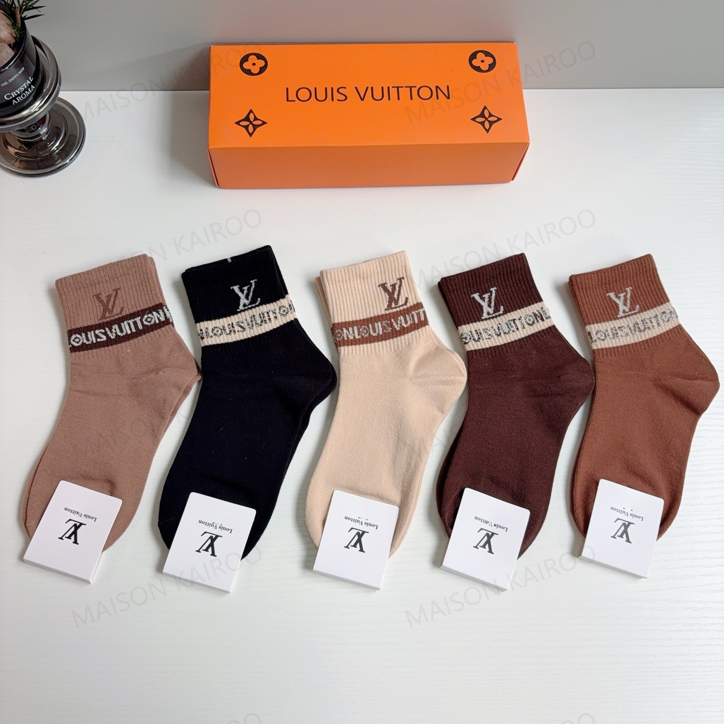 Louis Vuitton LV Socks 5-Pack - KAIROO