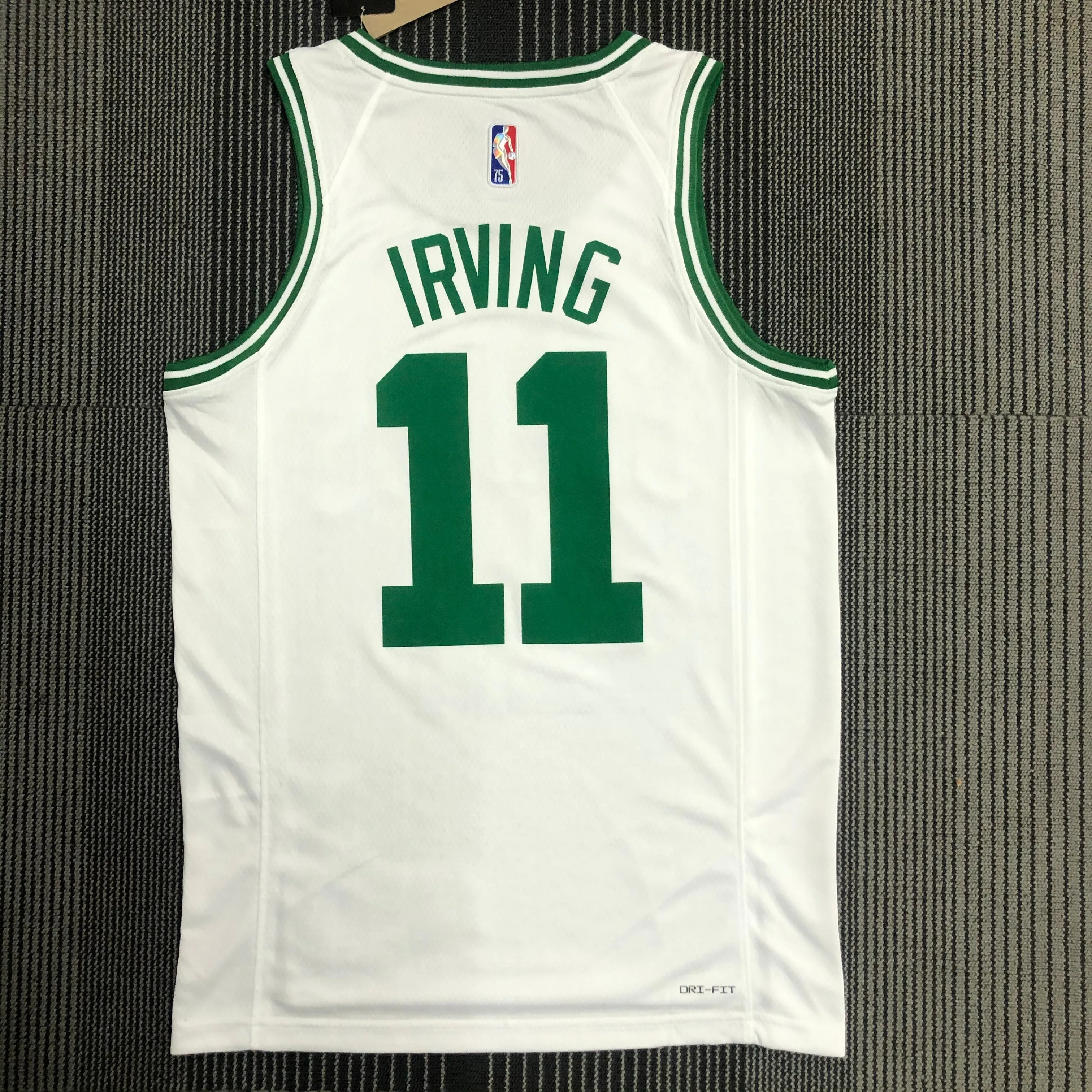 75th Anniversary Boston Celtic White No.11 Irving
