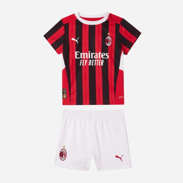 Kids AC Milan 24/25 Home Kit 16-28