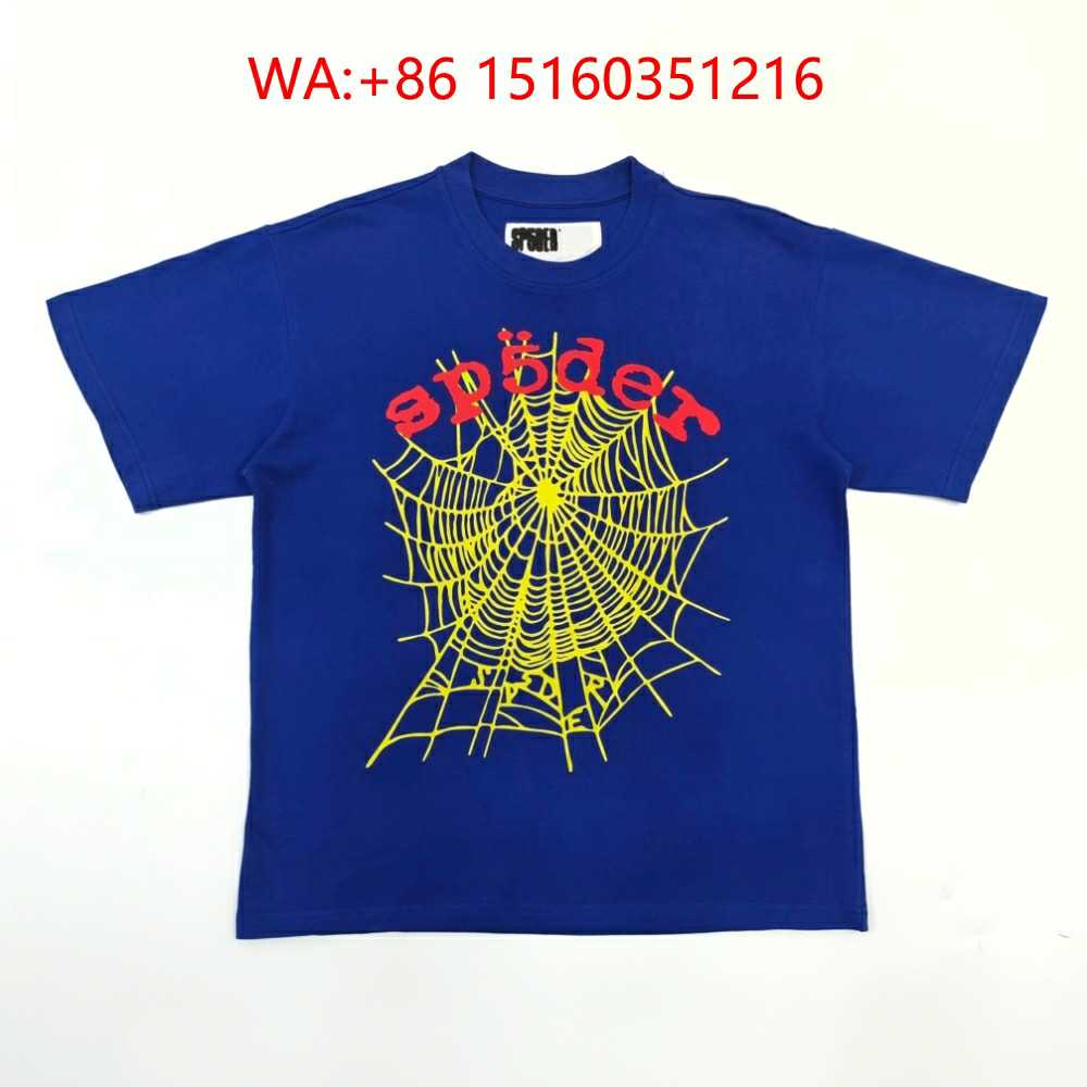 1:1 SP5DER WORLDWIDE T-shirt 01 Collection for men, Streetwear tee