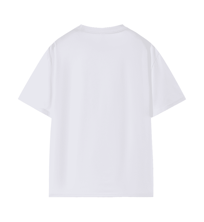 Roupas personalizadas Camiseta de manga curta com gola redonda e cor sólida