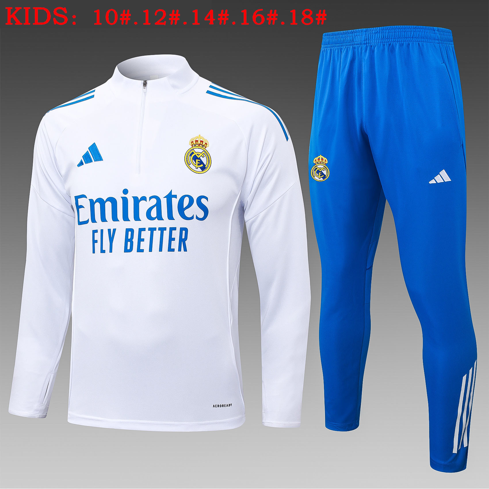 Real Madrid Kids Training Suit 25/26 | Soc Jersey - Premium Football Jersey