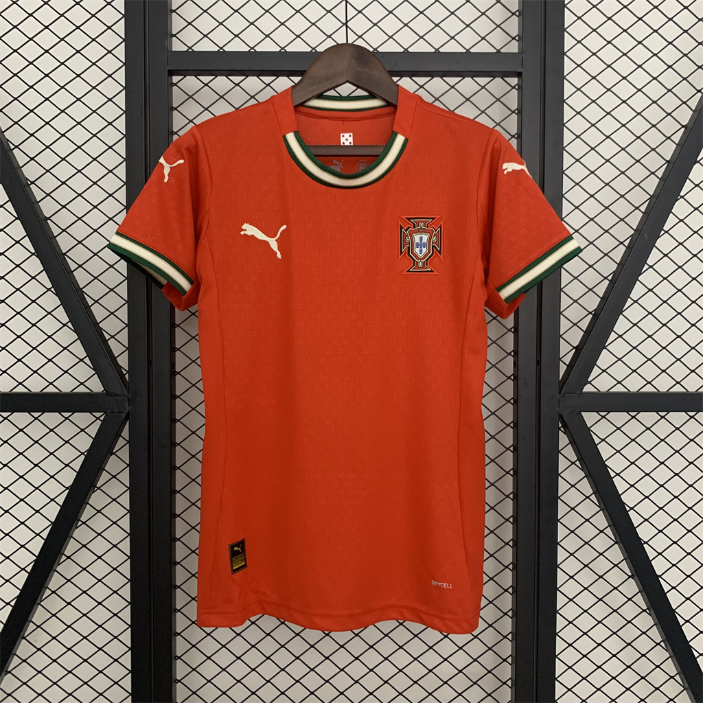 Portugal 2025 Home Women Jersey