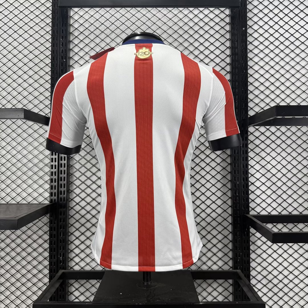 Player Version 26/27 Chivas Guadalajara De Guadalajara 120 Aniversario Jersey S-4XL