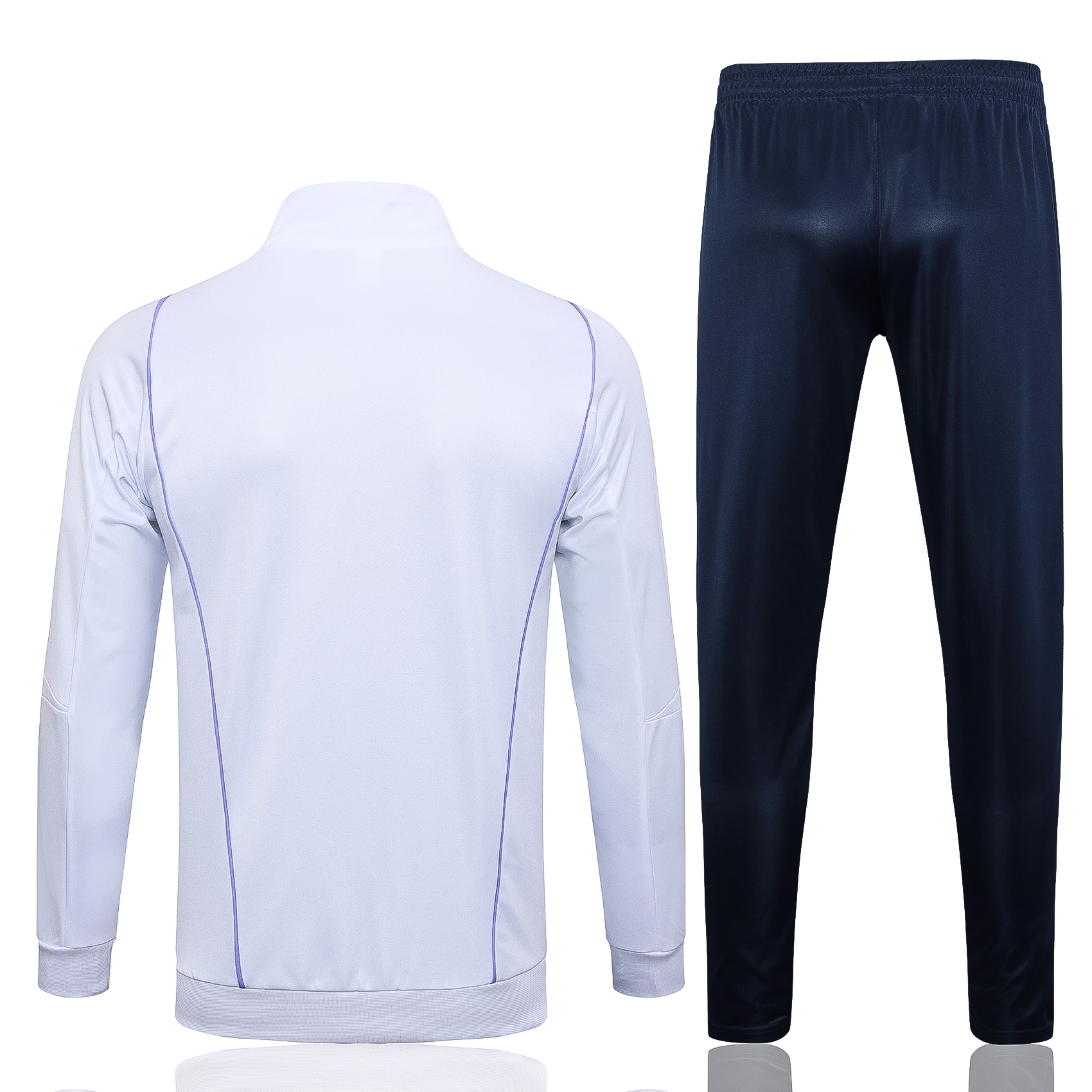 Full-Zippered Cruzeiro 23/24 Training suit White