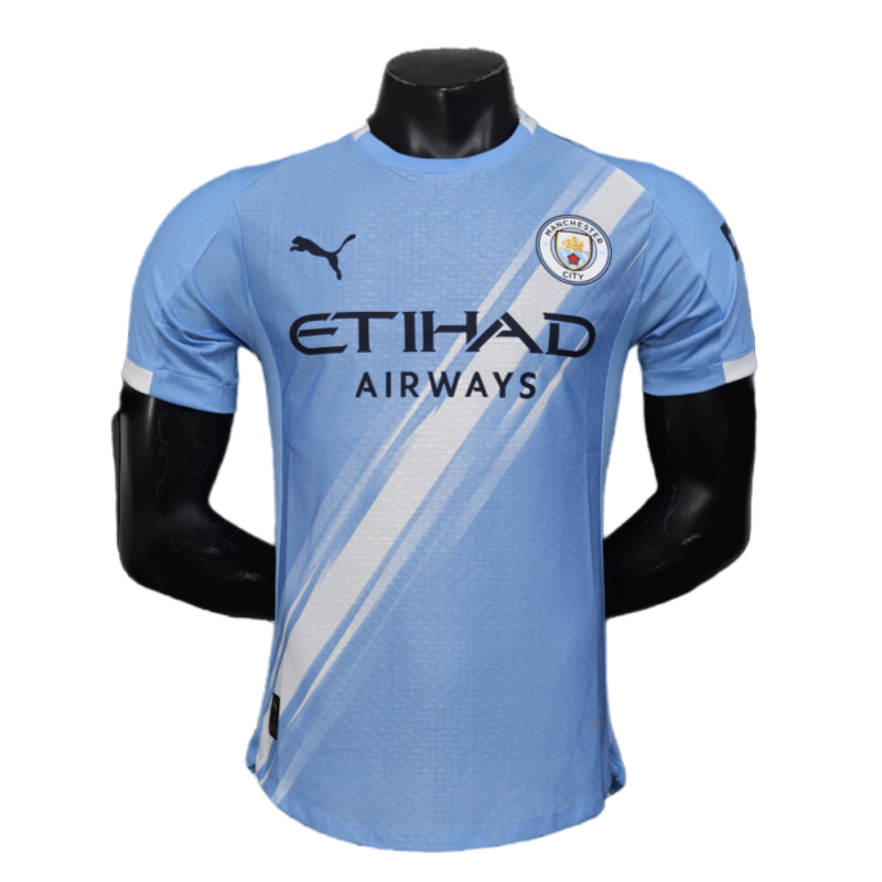 Manchester City home jersey player edition 25/26