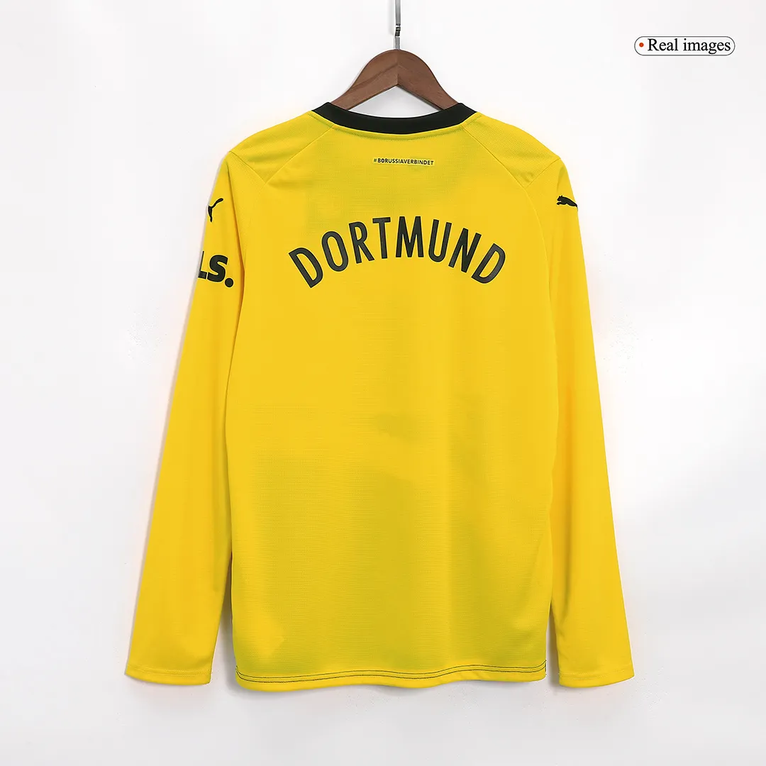 23-24 Borussia Dortmund Home Long Sleeve Jersey
