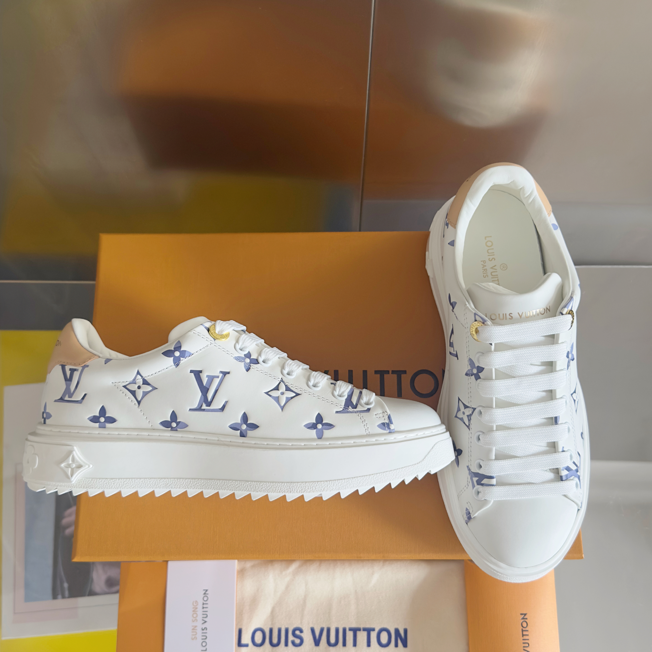 Women's LV Time out Sneaker Sport Shoes